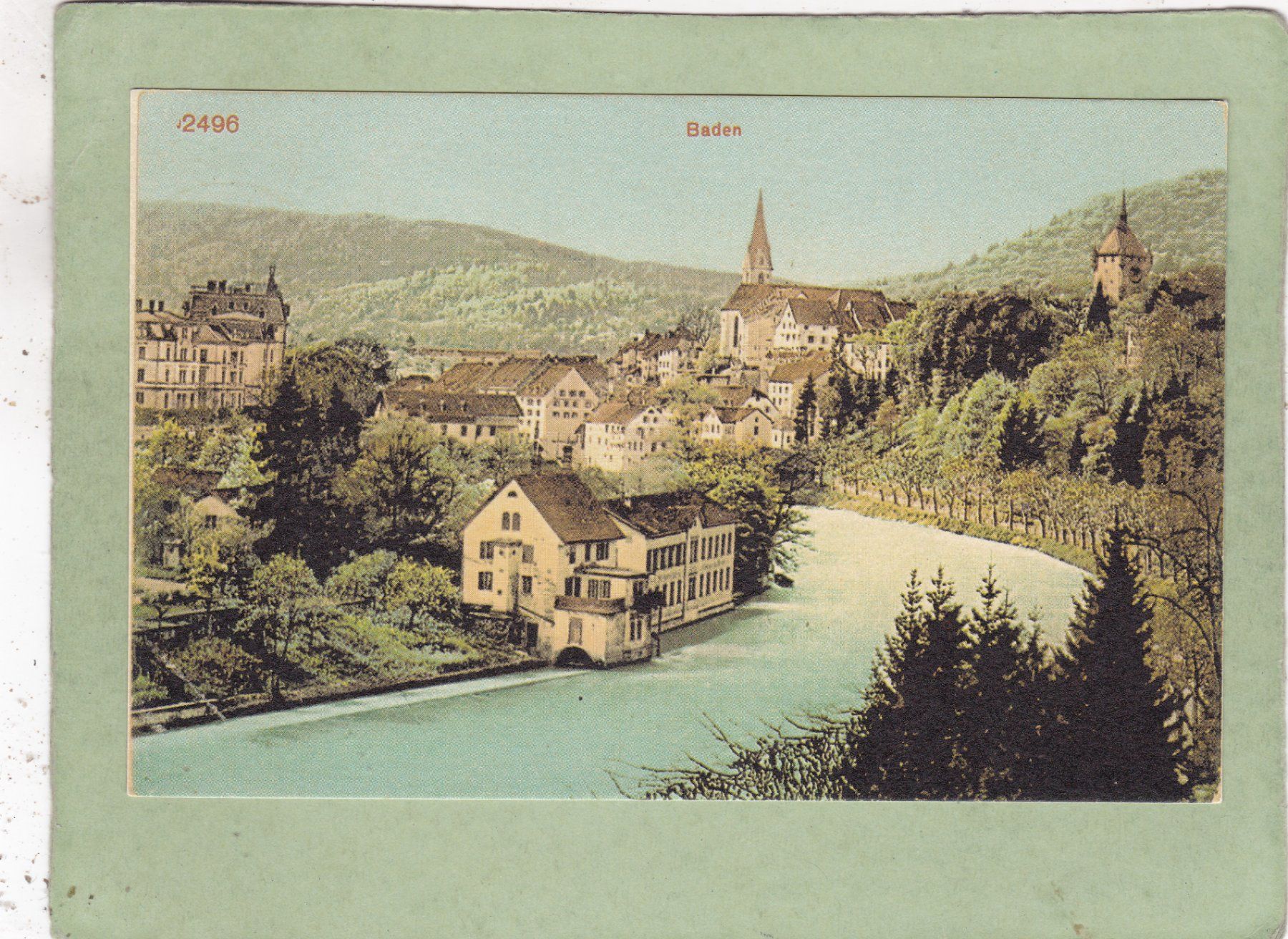 Ansichtskarten: Baden – Gebraucht aus Herisau von Lisegrat2008
