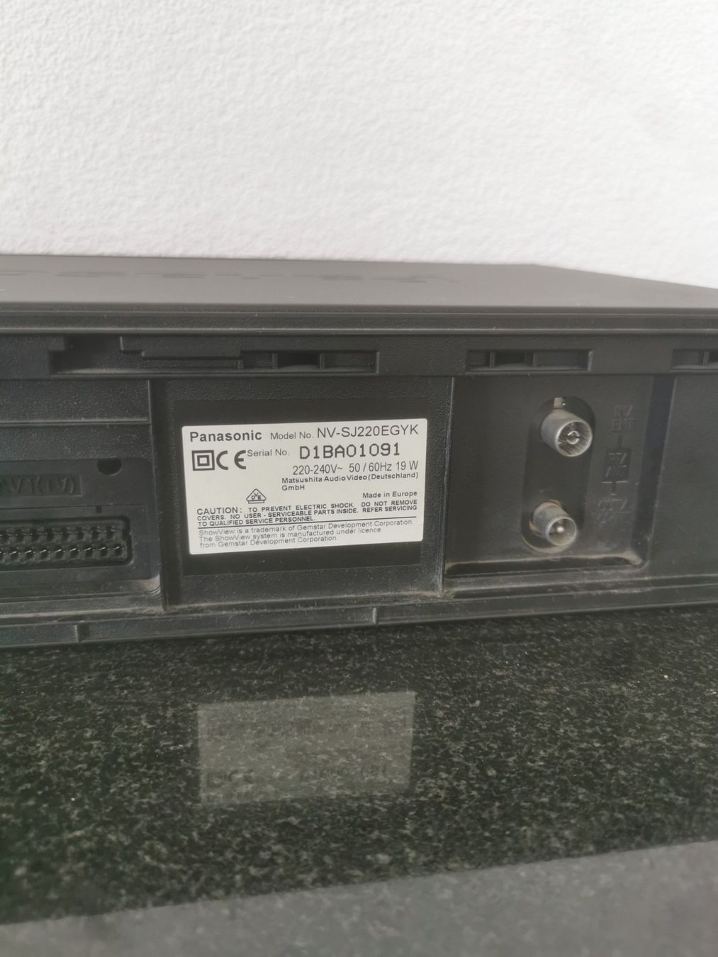 Panasonic Audio- & Mediensysteme: Videorecorder Panasonic NV-SJ 220 – Gebraucht aus St.Gallen von Tamal0204 3