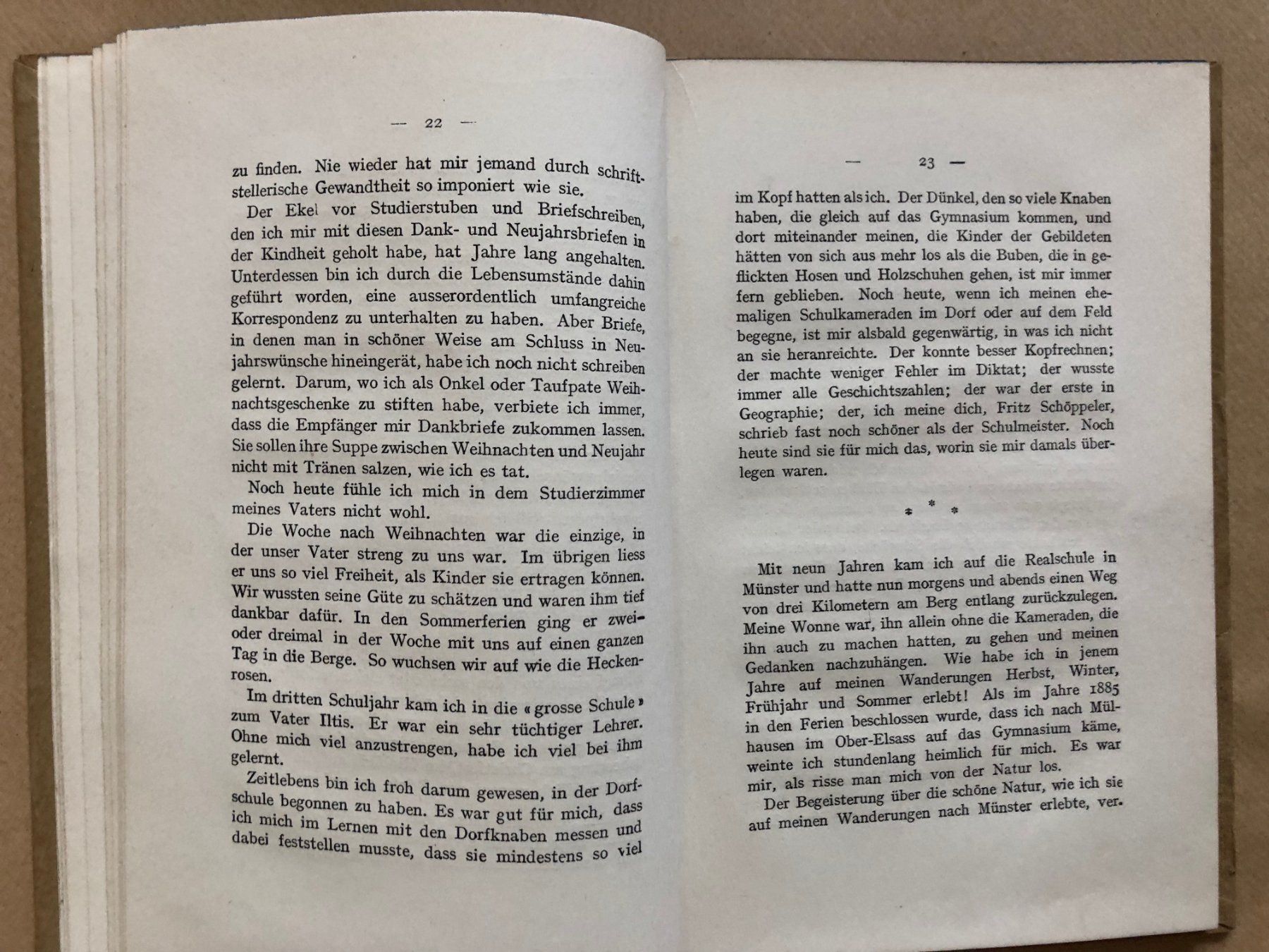 Bücher: Albert Schweitzer: Aus meiner Kindheit – Gebraucht aus Zürich von allp 5