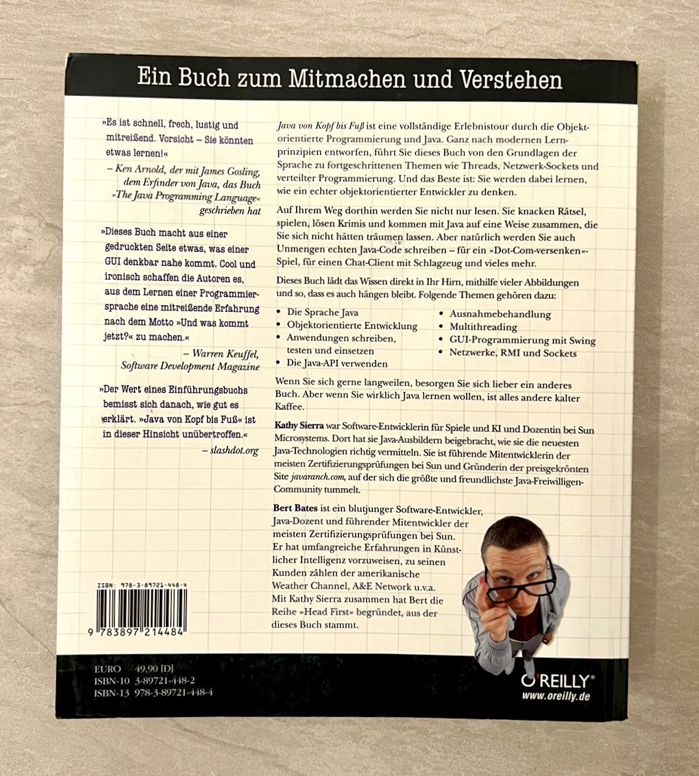 Libri: Java Programmiersprache Buch Java von Kopf bis Fuss – Usato da Inwil venduto da TheSwissEagle 2