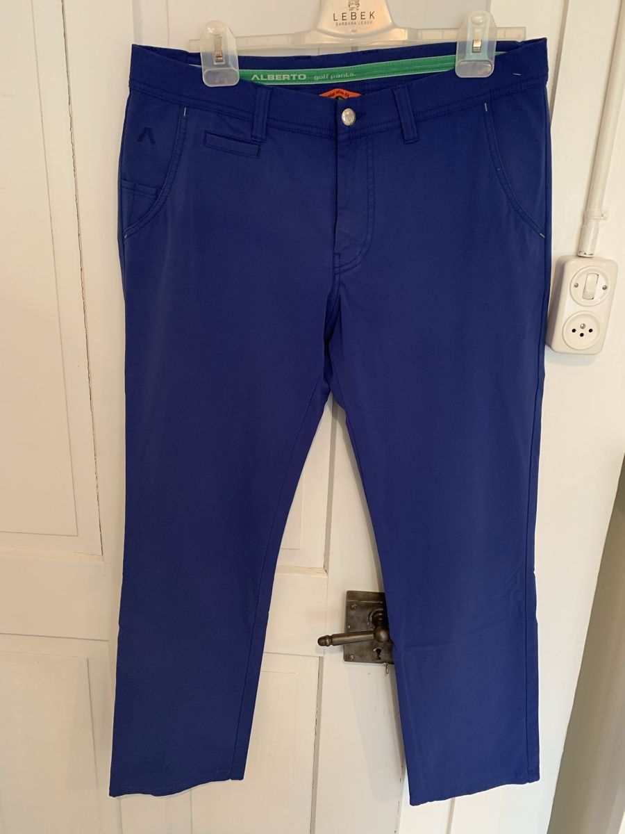 Pantaloni: Alberto Golfhose Herren Grösse 50 – Usato da Uhwiesen venduto da Zimtsterndli89