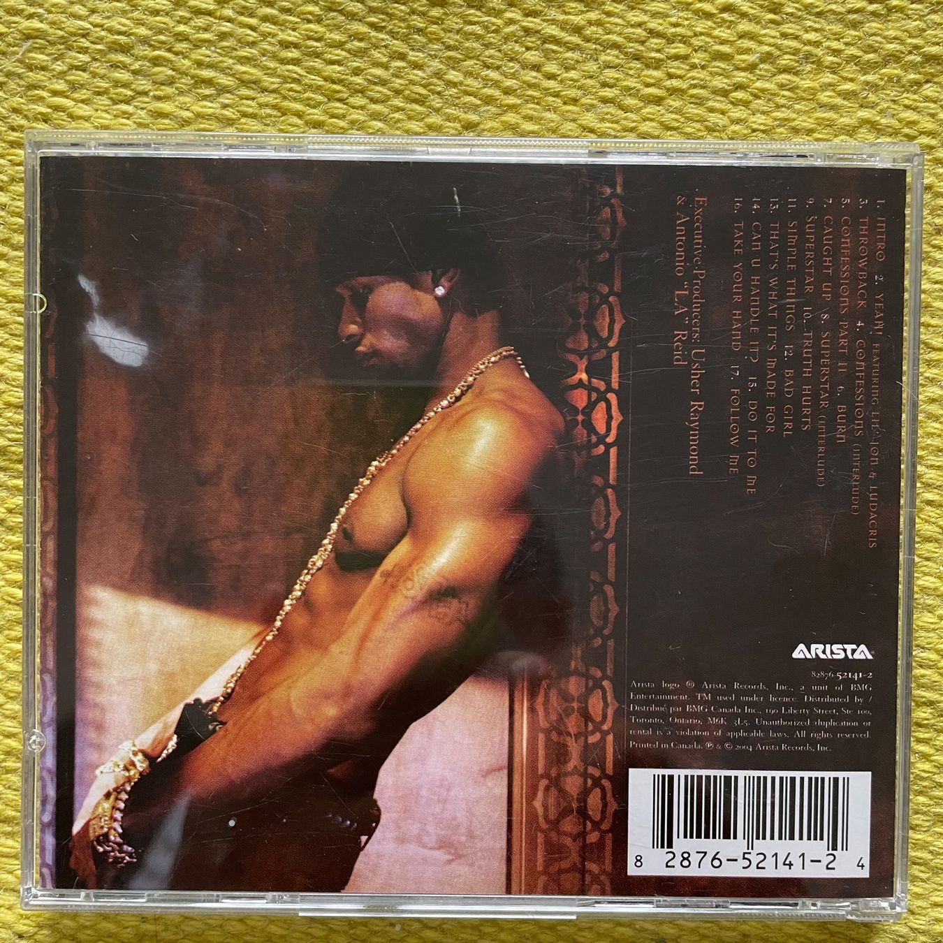 CD: USHER-CONFESSIONS – Usato da Rorschacherberg venduto da CD-Roli 1