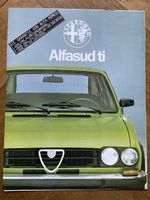 Alfa Romeo Alfasud ti - Prospekt 1979 brochure dépliant CH