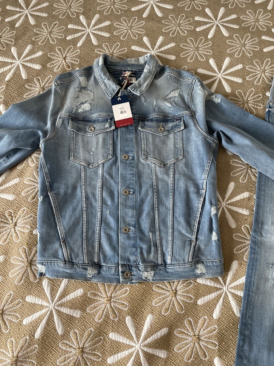 Tommy Hilfiger Giacche: Tommy Hilfiger Jacke und Jeanshose gr.M – Nuovo (secondo la descrizione) da Andhausen venduto da bgy_y6xl 1