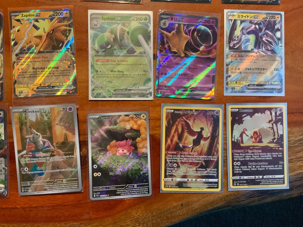 Schöne Sammlung von 24 hochwertigen Pokémon-Karten EX V AR | Kaufen auf ...