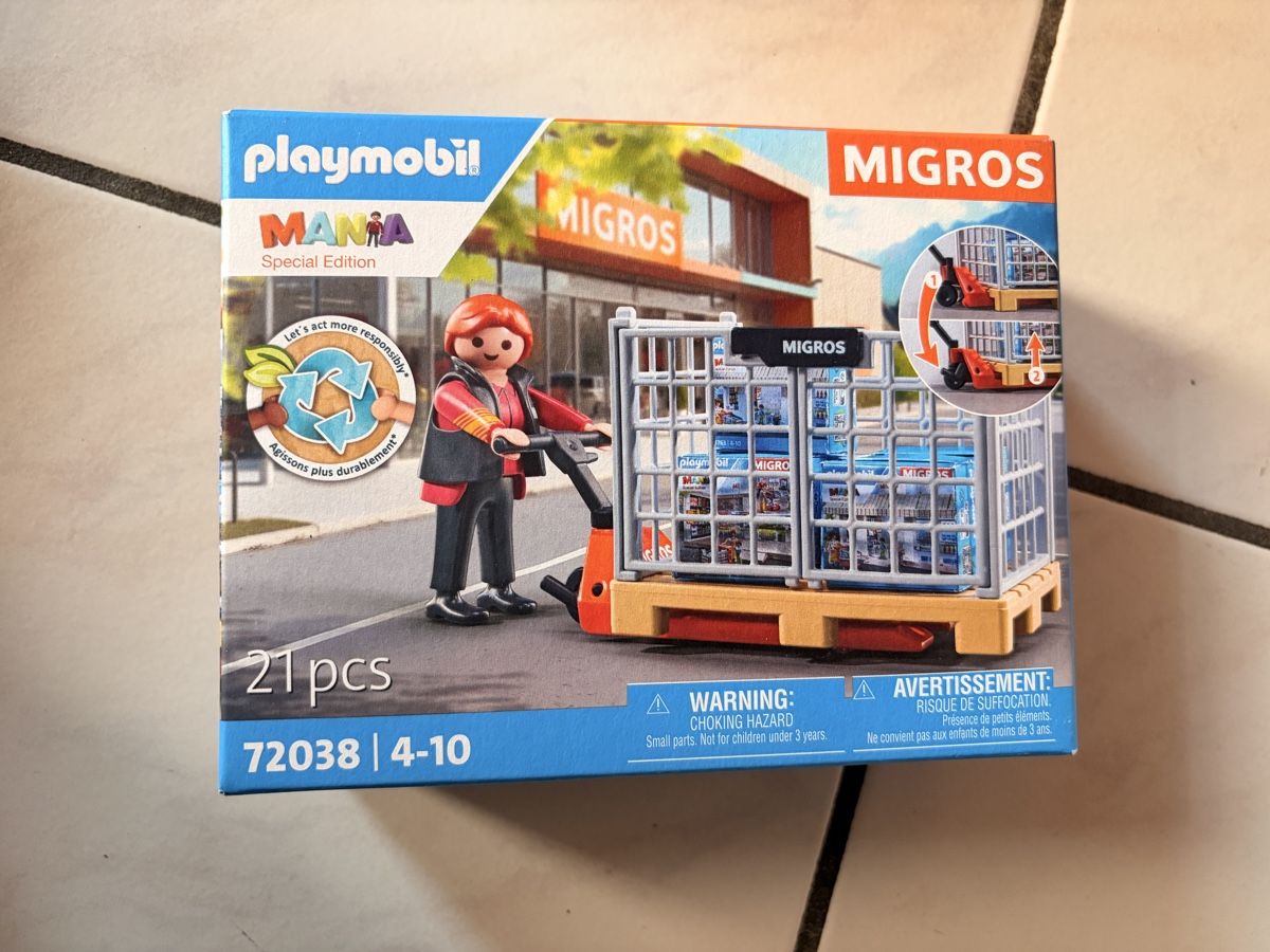 Playmobil Spielzeuge: Playmobil Migros Mania 72038 – Neu und originalverpackt aus Wangen b. Olten von na_wal