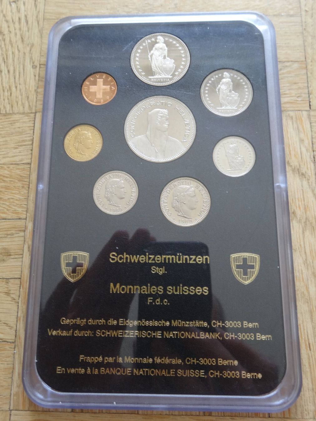Tutti le monete: Münzsatz 1989 – Usato da Romanel-sur-Lausanne venduto da Swift13 1