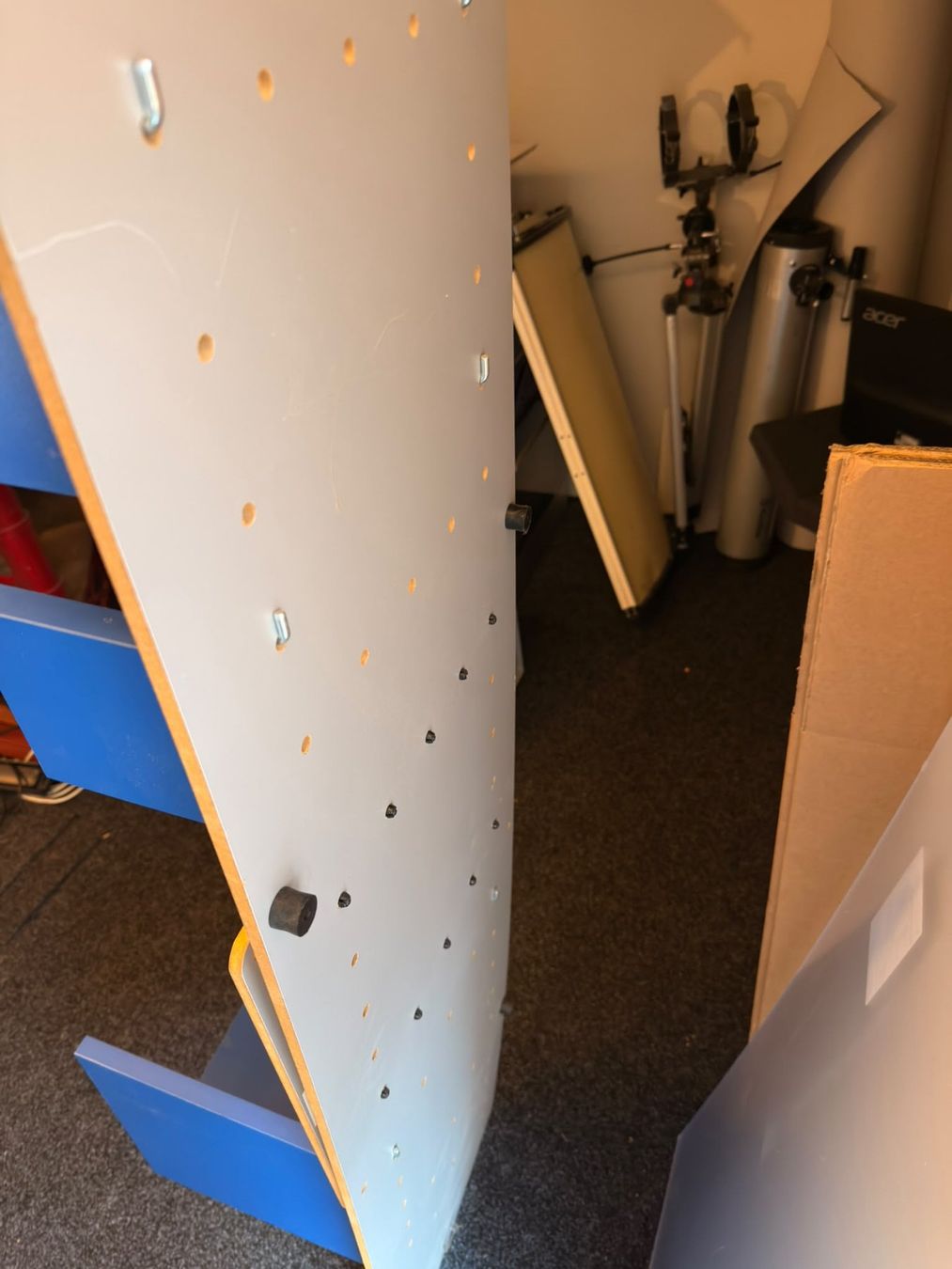 Regale: Blaues modulares Regal – Gebraucht aus Luzern von Elgordo7