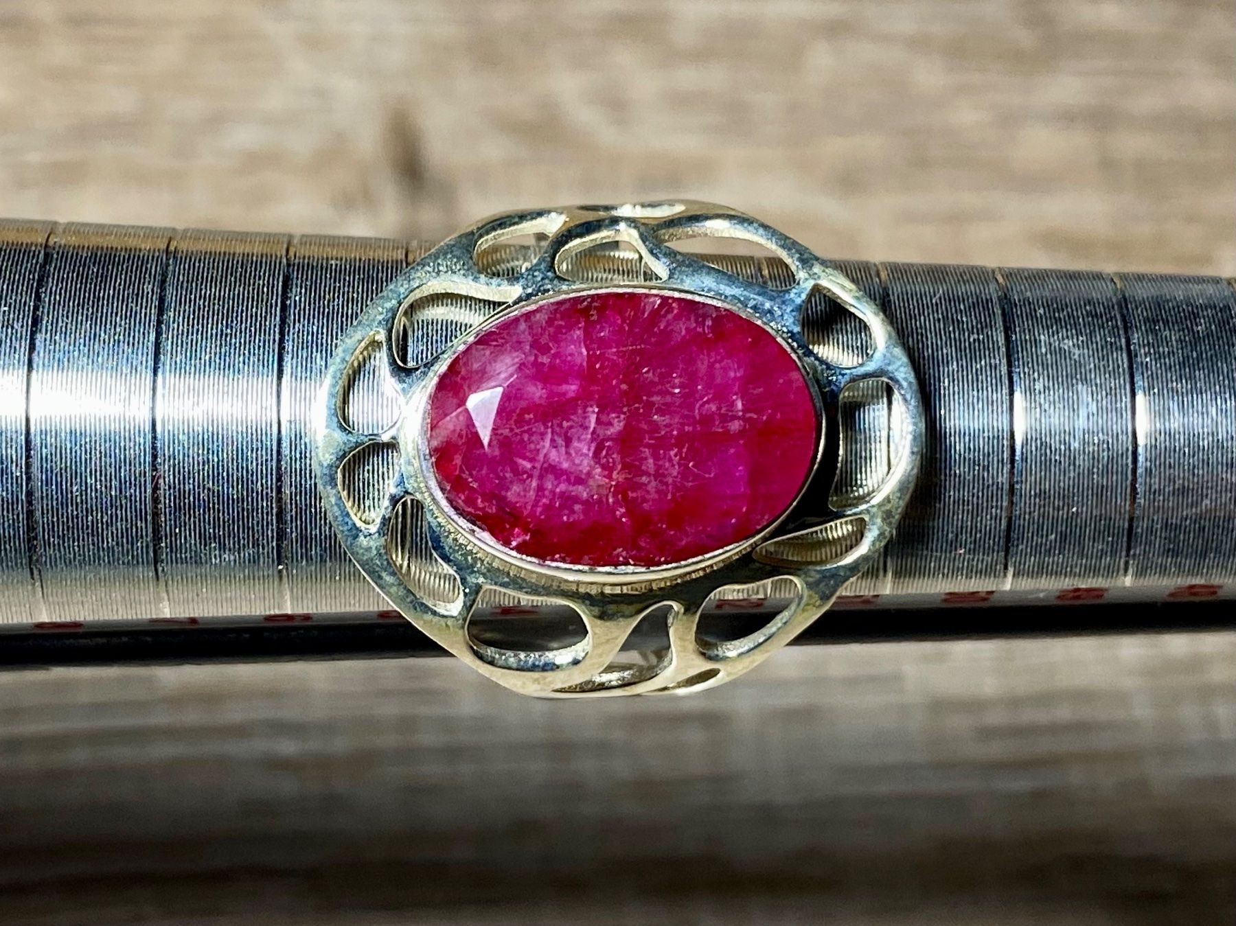 Ringe: natürlicher Rubin - 925 Silber Ring orientalisch – Neu und originalverpackt aus Laax von Kiki_Kingdom3 4