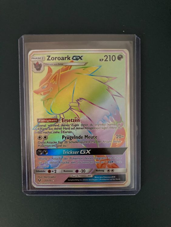 Pokemon Zoroark GX Rainbow Kaufen auf Ricardo