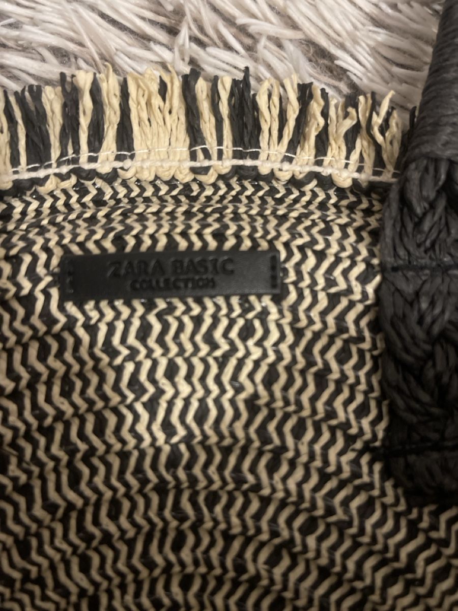 Zara Borse: Sac rond en paille Zara Basic Collection, style bohème – Usato da Brügg BE venduto da mar_lwt8 3