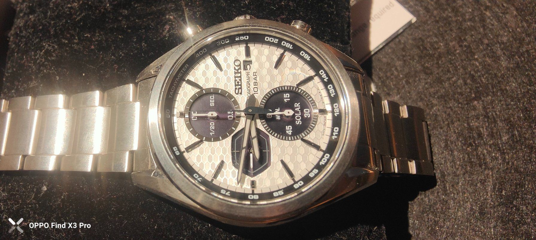 Seiko Uhren: Seiko Solar Chronograph SSC761P1 - Top Zustand – Neu und originalverpackt aus eglisau von szakal 2