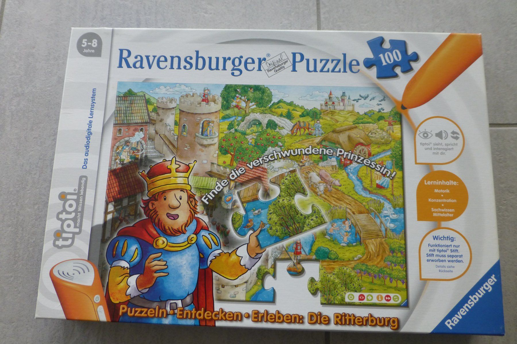 Tiptoi Spiele: TipToi Puzzle Finde den Prinzen – Gebraucht aus Grenchen von Bobatsch