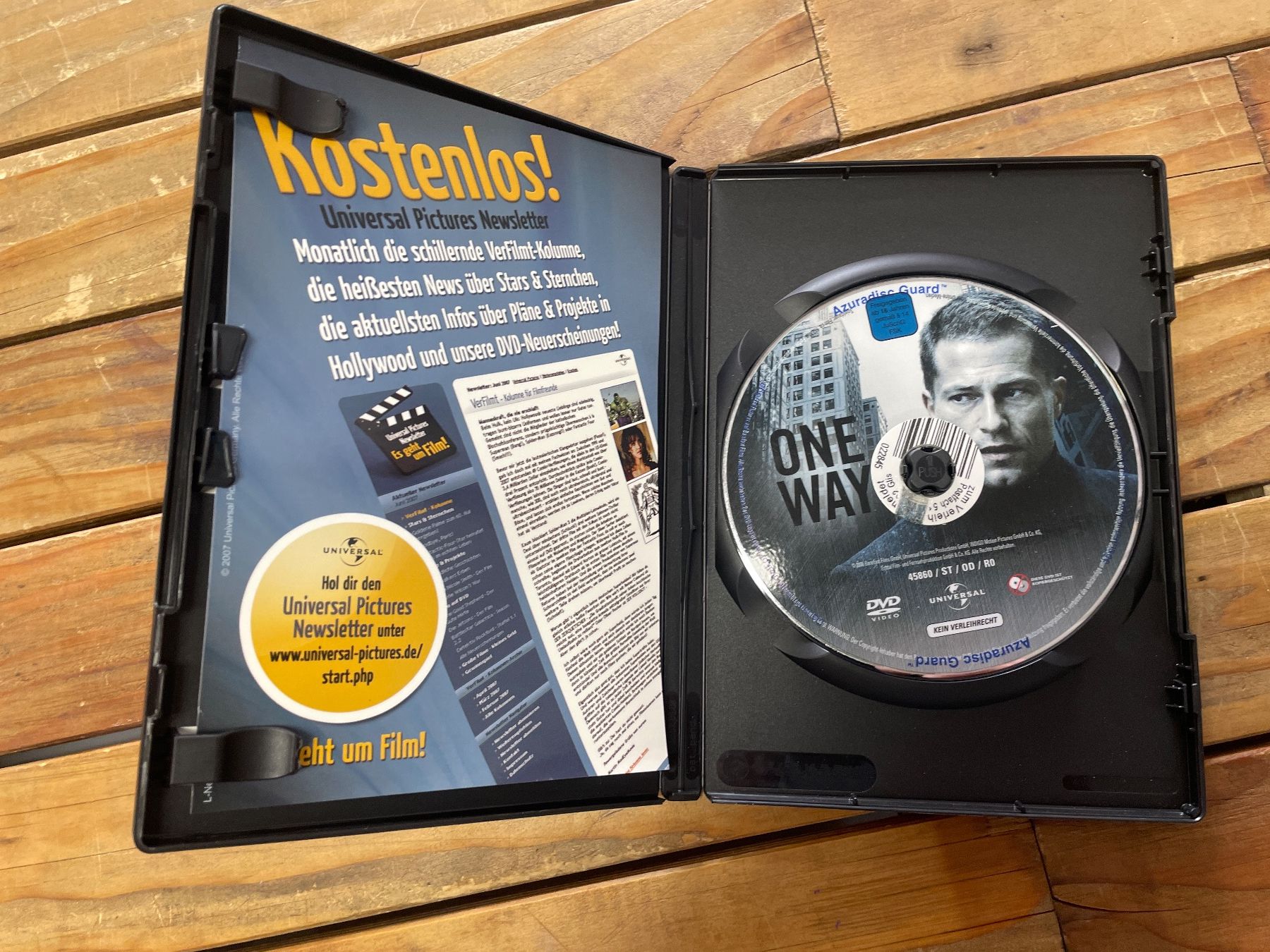 Alle DVDs: DVD one way (allemand) – Gebraucht aus moudon von faucheur2 2