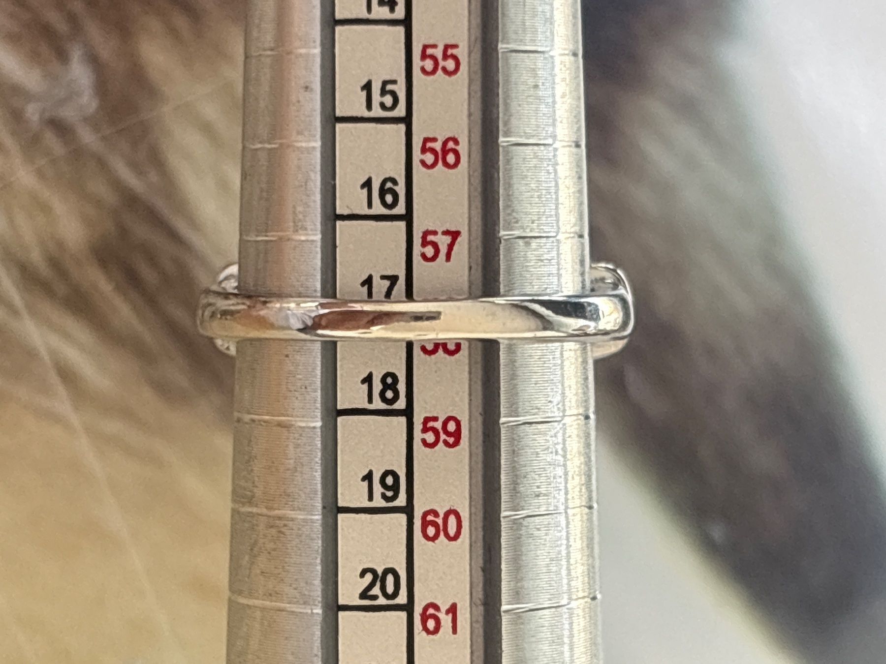 Anelli: Luxus Elegante Gr.18/8 Ring Farbe: Silber /blau – Nuovo (secondo la descrizione) da Biel-Bienne venduto da Roserosse13 8