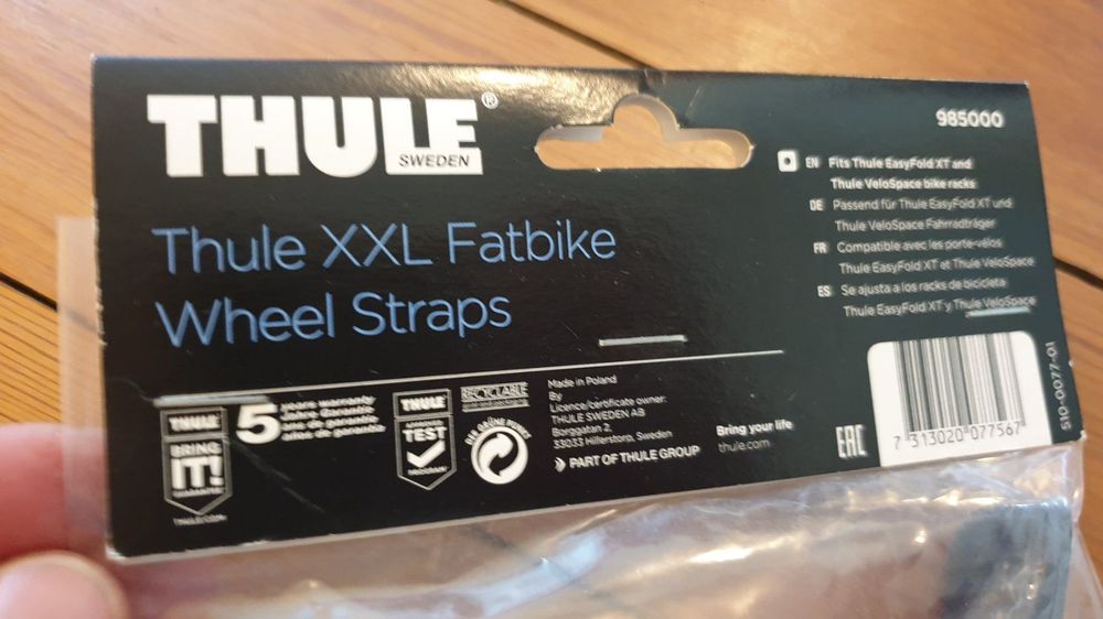 Thule xxl deals fatbike wheel straps