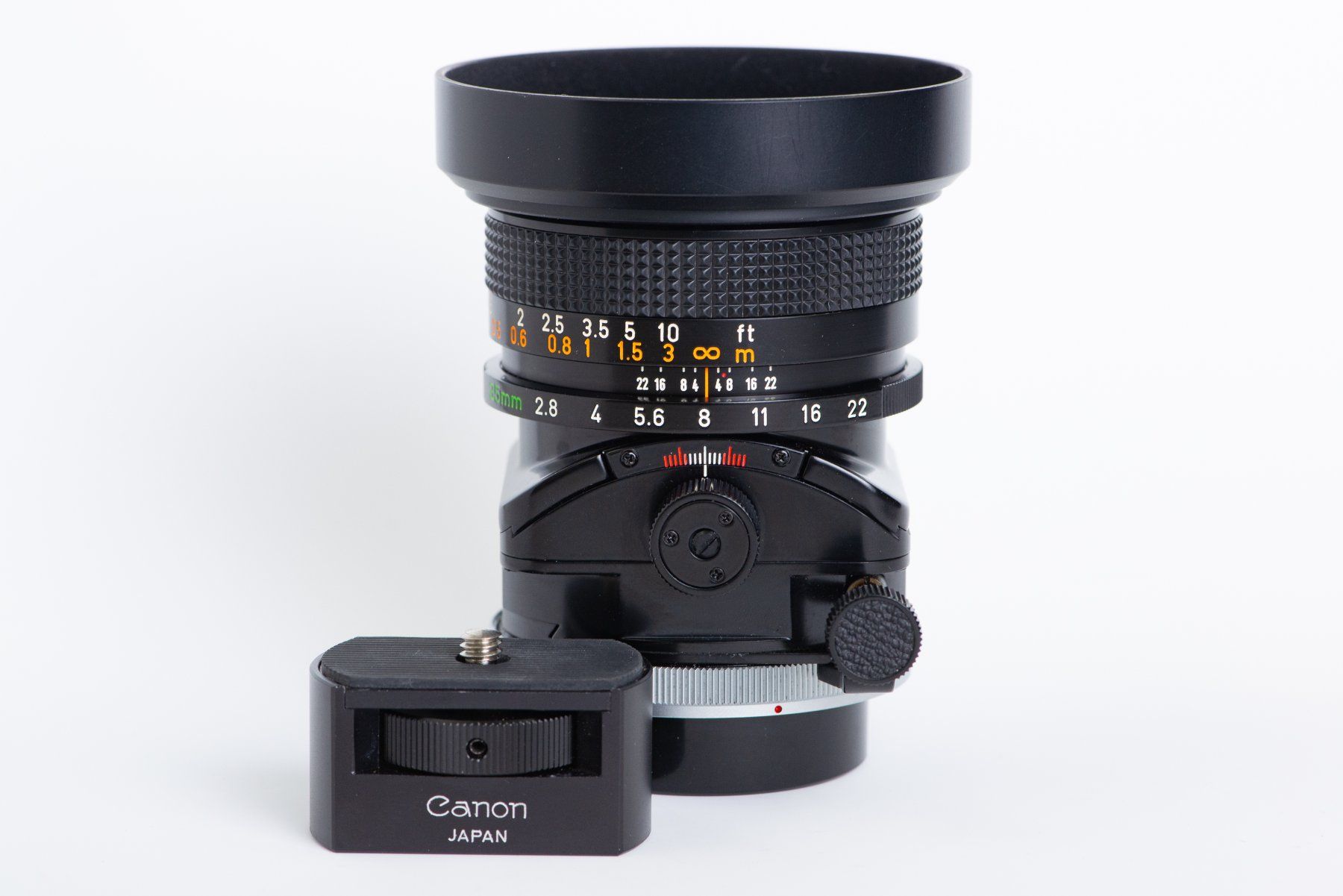 Canon Obiettivi: Canon FD  TS 35mm 1:2,8 S.S.C. – Usato da Rüti ZH venduto da FotoTevy