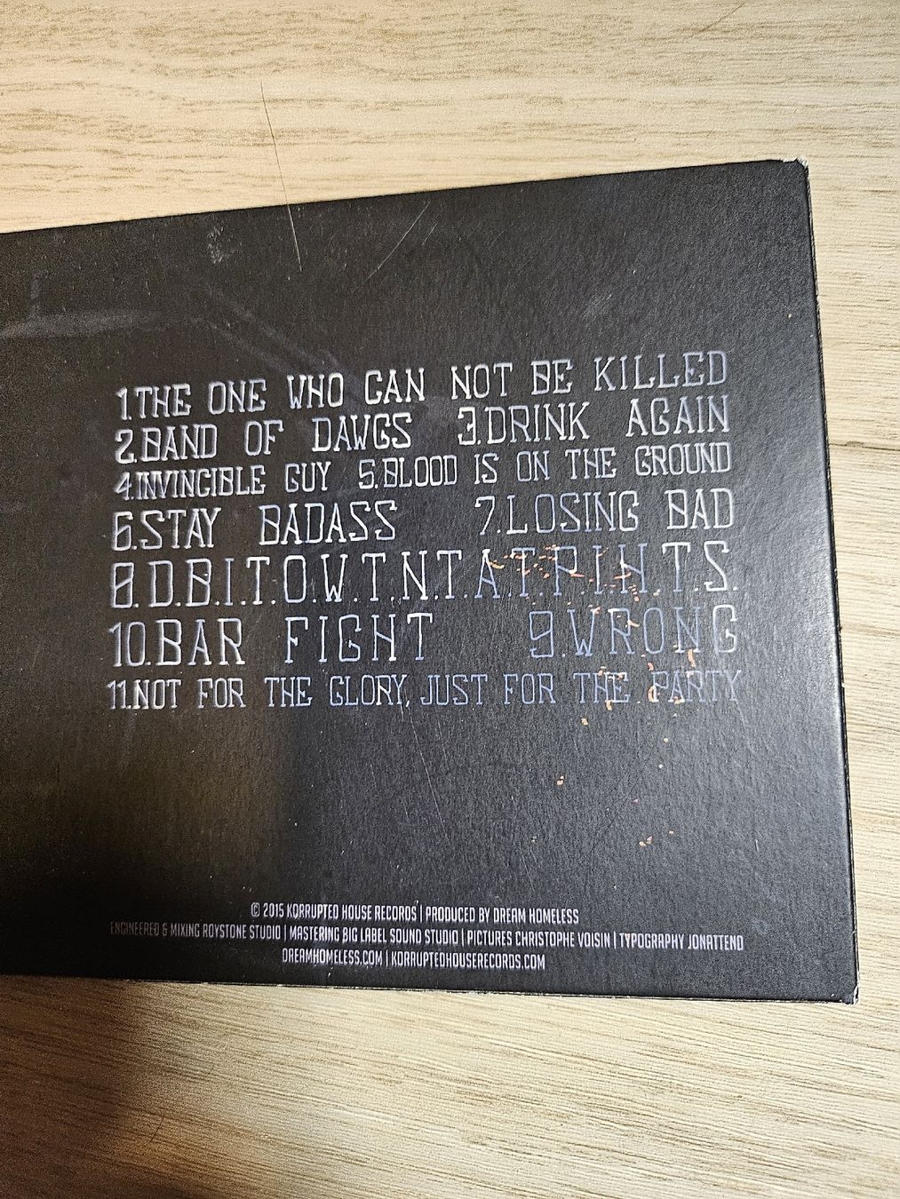 CD: CD Dream Homeless "Not For The Glory" Occasion – Usato da La Joux FR venduto da car_ck96 4