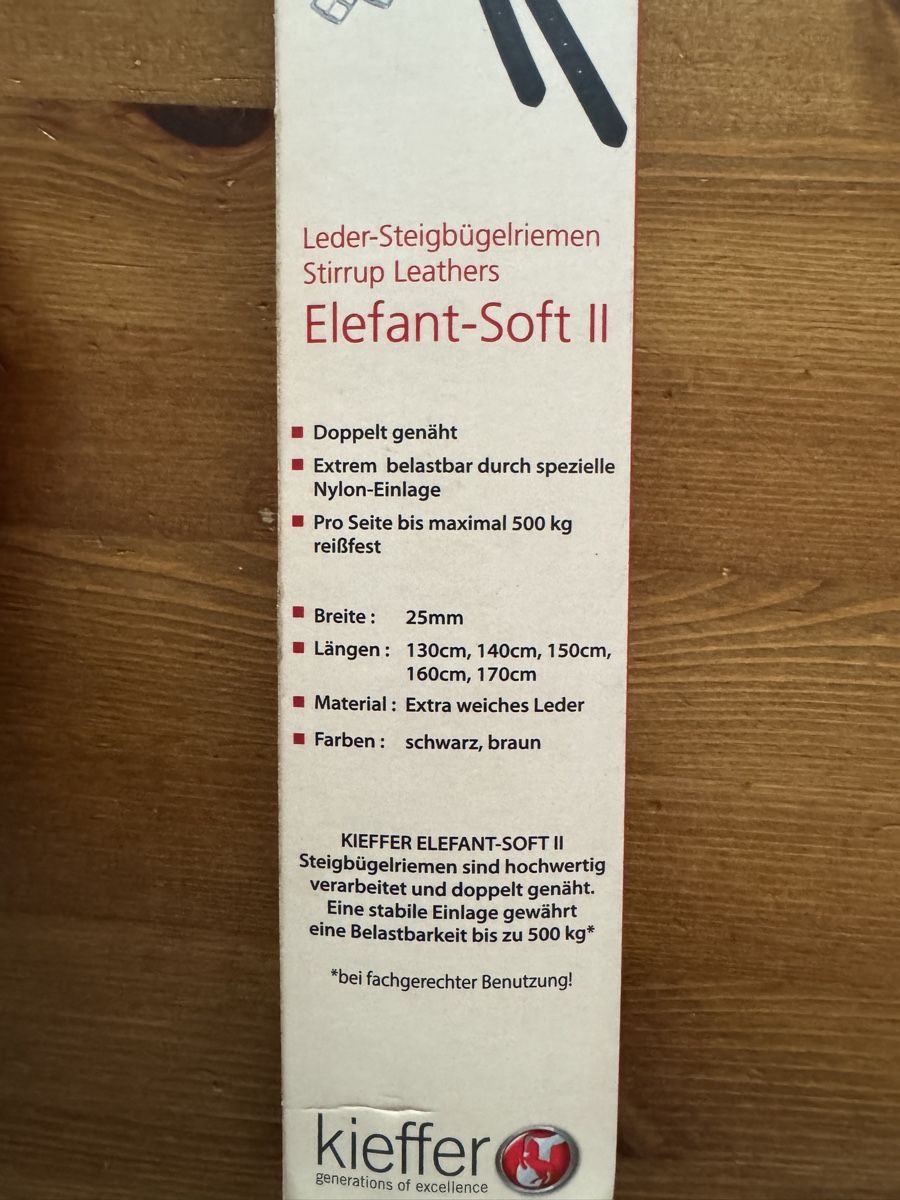 Sattel & Sattelzubehör: Steigbügelriemen – Neu (gemäss Beschreibung) aus Zufikon von BeatriceG0102 2