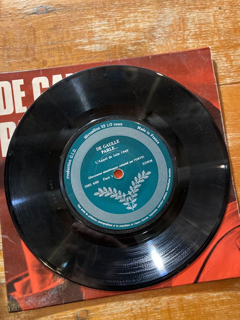 Dischi in vinile: De Gaulle Guerre 1939-45 Vinyle 33 tours – Usato da St-Cierges venduto da LeRegain 1