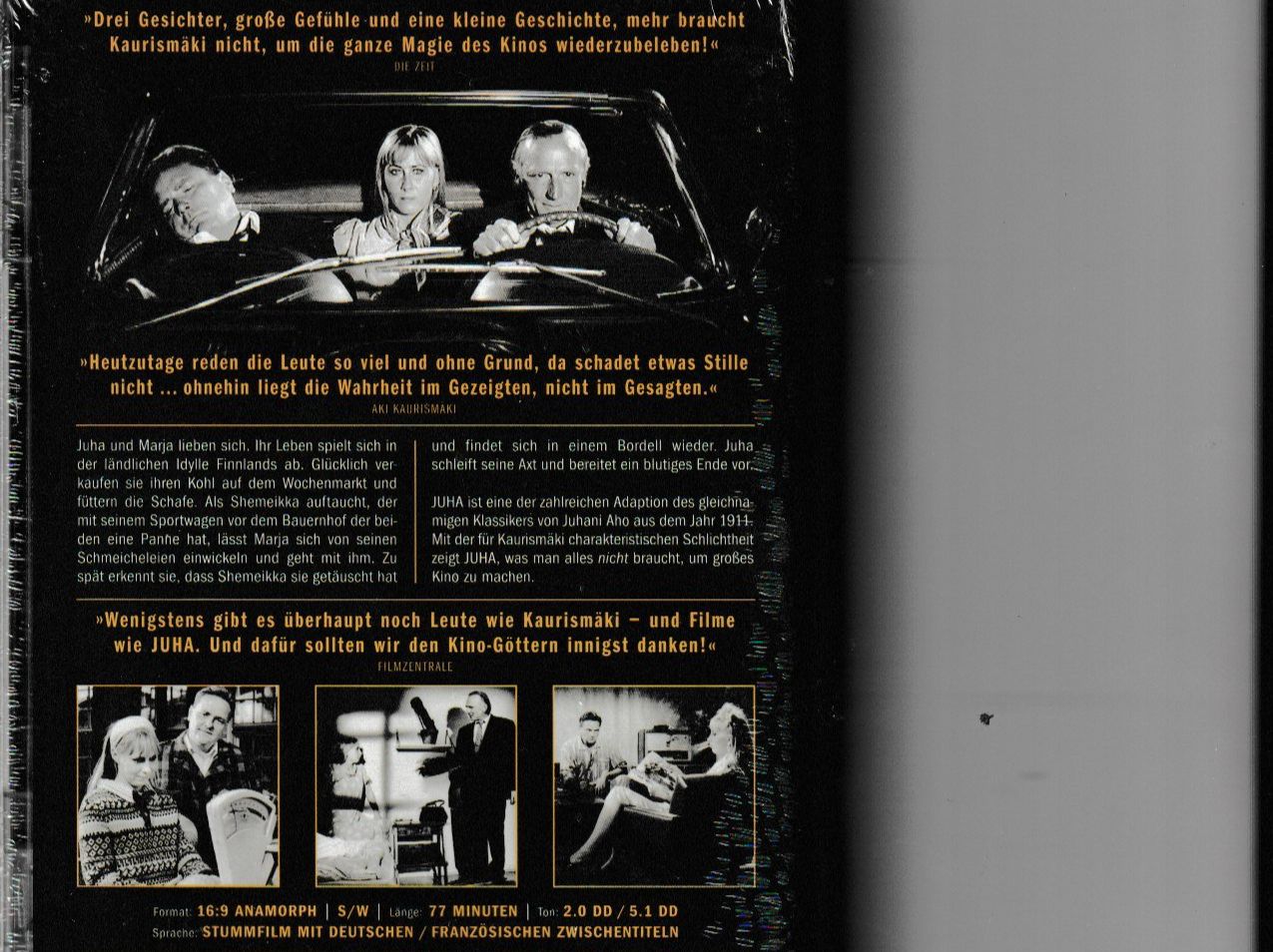 Tutti i DVDs: Kaurismäki - Juha – Nuovo e nell'imballaggio originale da Chur venduto da zowie72 1