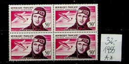 FRANCE POSTE AÉRIENNE SÉRIE NEUVE** 1955, COTE 32€/ V836