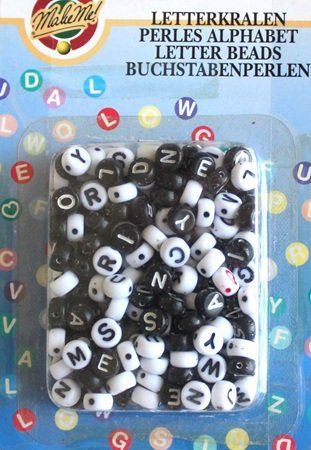 Kits de loisir créatif: Buchstabenperlen Schwarz Weiss – Neuf (Voir description) à Schlatt TG par glueckwunschkarte.22