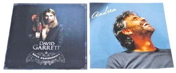 CD: 2CD's - Andrea Bocelli + David Garrett – Usato da Unterbäch VS venduto da diquq
