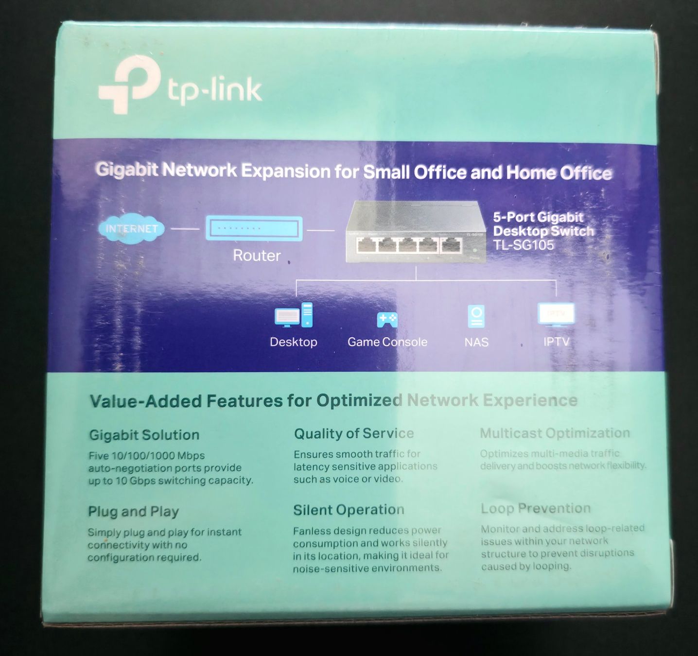 TP-Link Hub & Switch: TP-LINK | TL-SG105 Switch | 5x RJ45 Gigabit | New – Nuovo e nell'imballaggio originale da Sion venduto da bitfenix 1