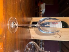 Glas Weisswein-Glas