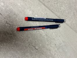 2x Stylo rouge Edding 1800 neuf