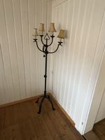 Antik Ständerlampe geschmiedet