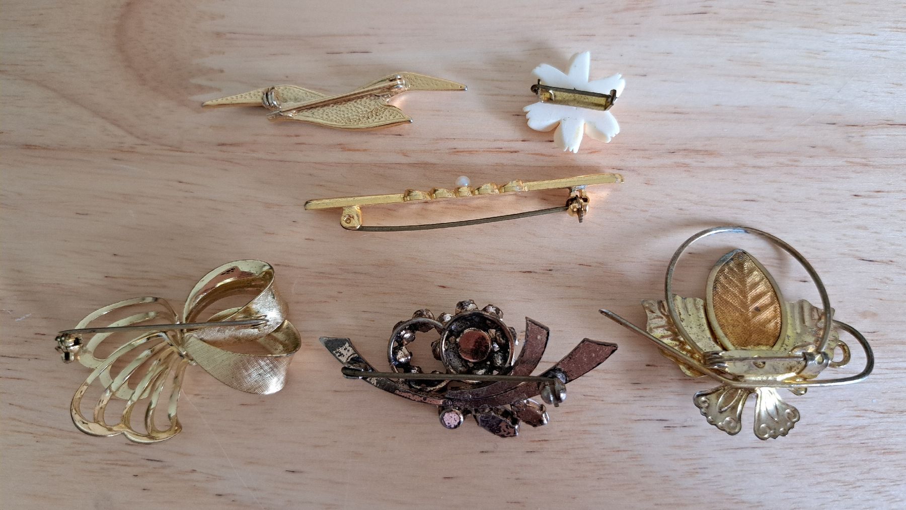 Altri gioielli: 6 alte Broschen, Vintage – Usato da Kriens venduto da Wolly85 5