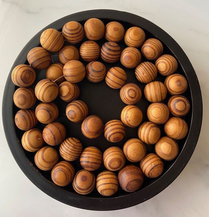 EFCO Holzperlen, 8 Mm, 80 Stück In Türkis – Speichelfest, Für Schnullerketten & Bastelprojekte
