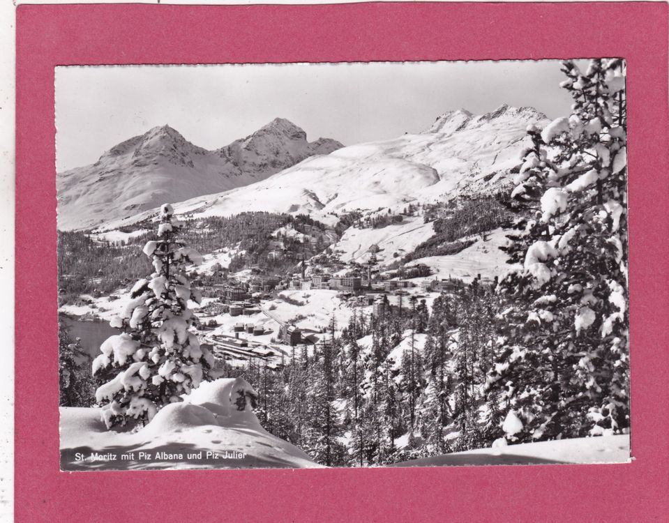Carte Postale AONP1-0026-ITALIE Julierpass Piz La Valetta Piz Julier 2284m