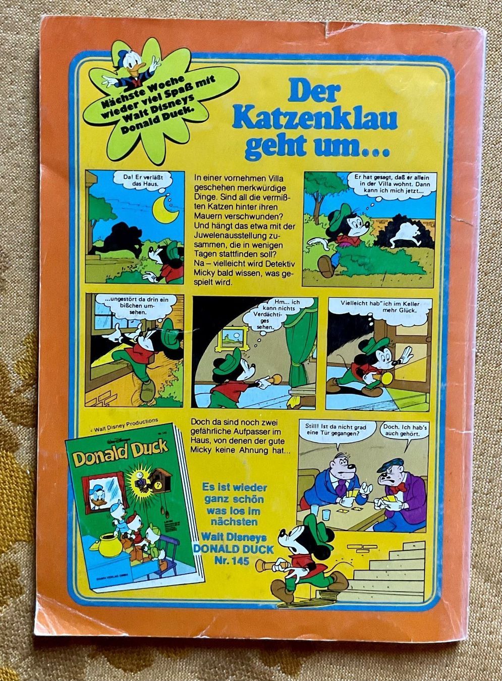 Comics: Donald Duck Taschenbuch Nr 144 von 1981 ? – Gebraucht aus Endingen von nathan05 9