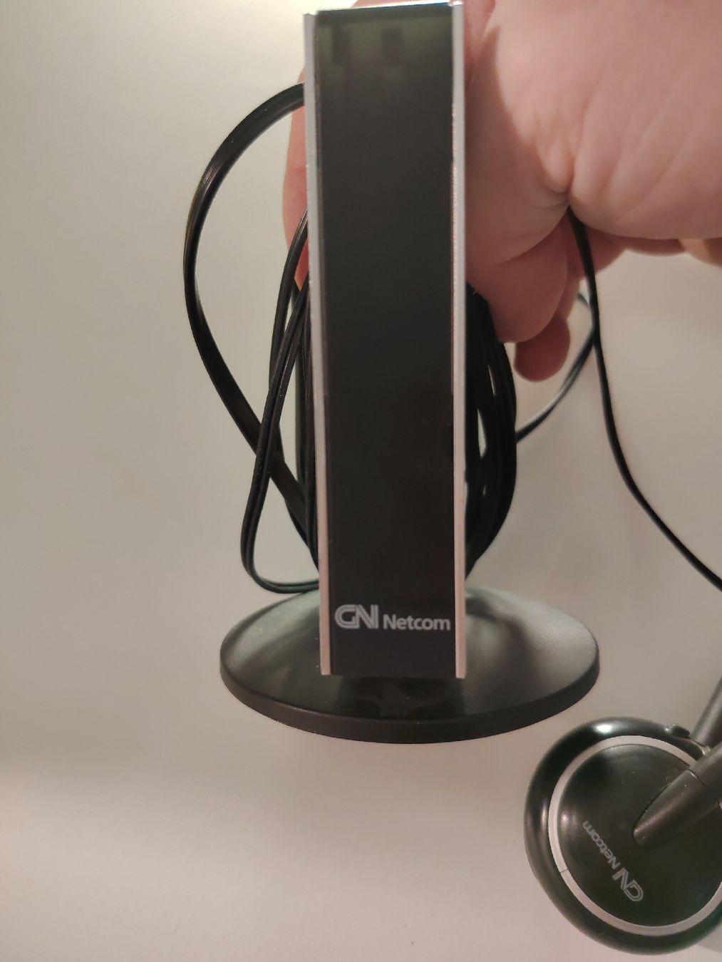 Casques audio: Headset mit Mikrofon und Netzteil gebraucht – D'occasion à Aesch BL par Gebrauchtes_AeschBL 2