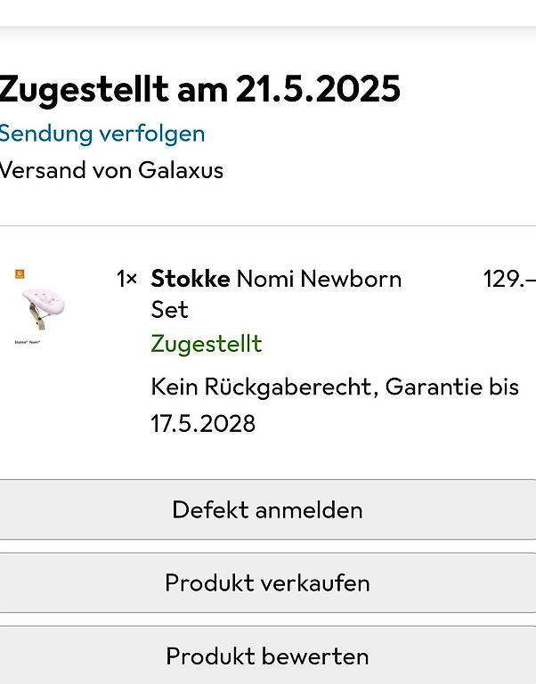 Stokke Seggioloni: Stokke Nomi Newborn Set – Nuovo e nell'imballaggio originale da fislisbach venduto da Ri_An 2