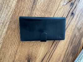 Portemonnai Leder Schwarz