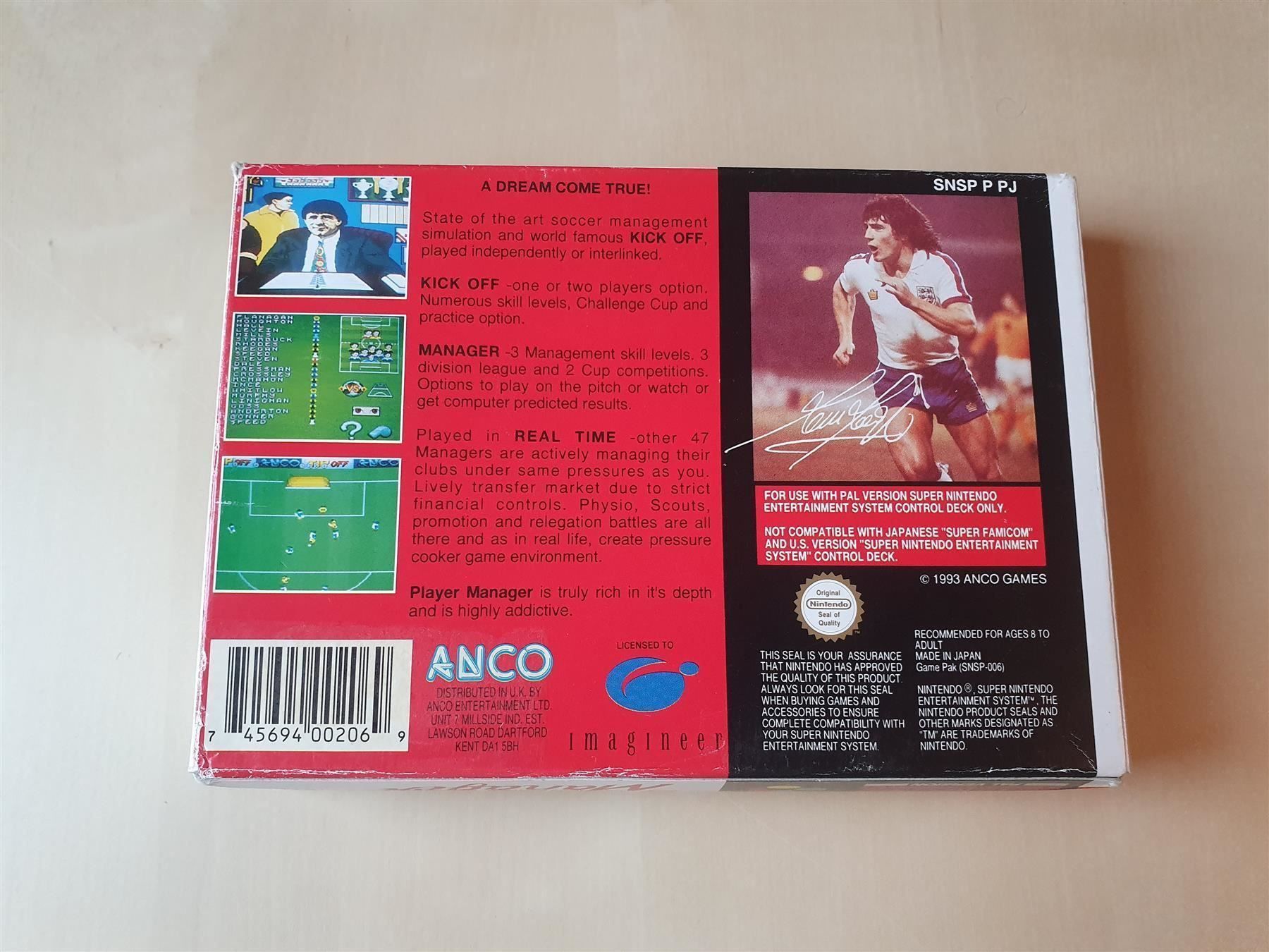 Nintendo Giochi: Player Manager – Usato da Stansstad venduto da collectorsshop 1