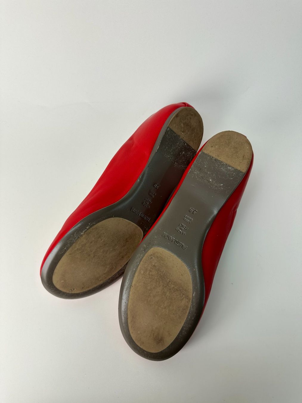 Scarpe da uomo: Ballerines rouges Fausto Santini – Usato da Genève venduto da subermarket 5