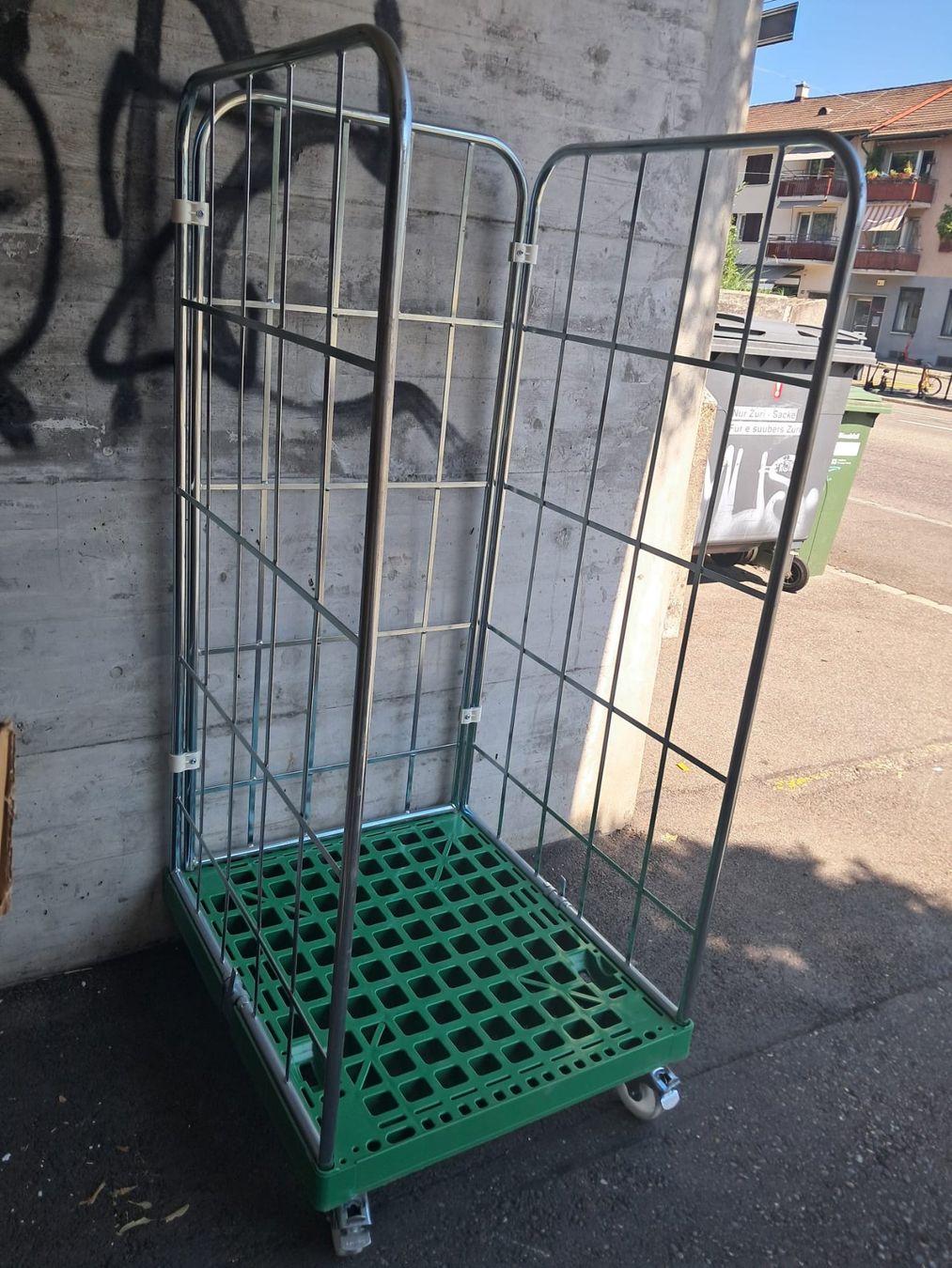Banconi: Gitterbox, Rollbehälter, Rollbox, Rollcontainer – Usato da Zürich venduto da Lia107 5