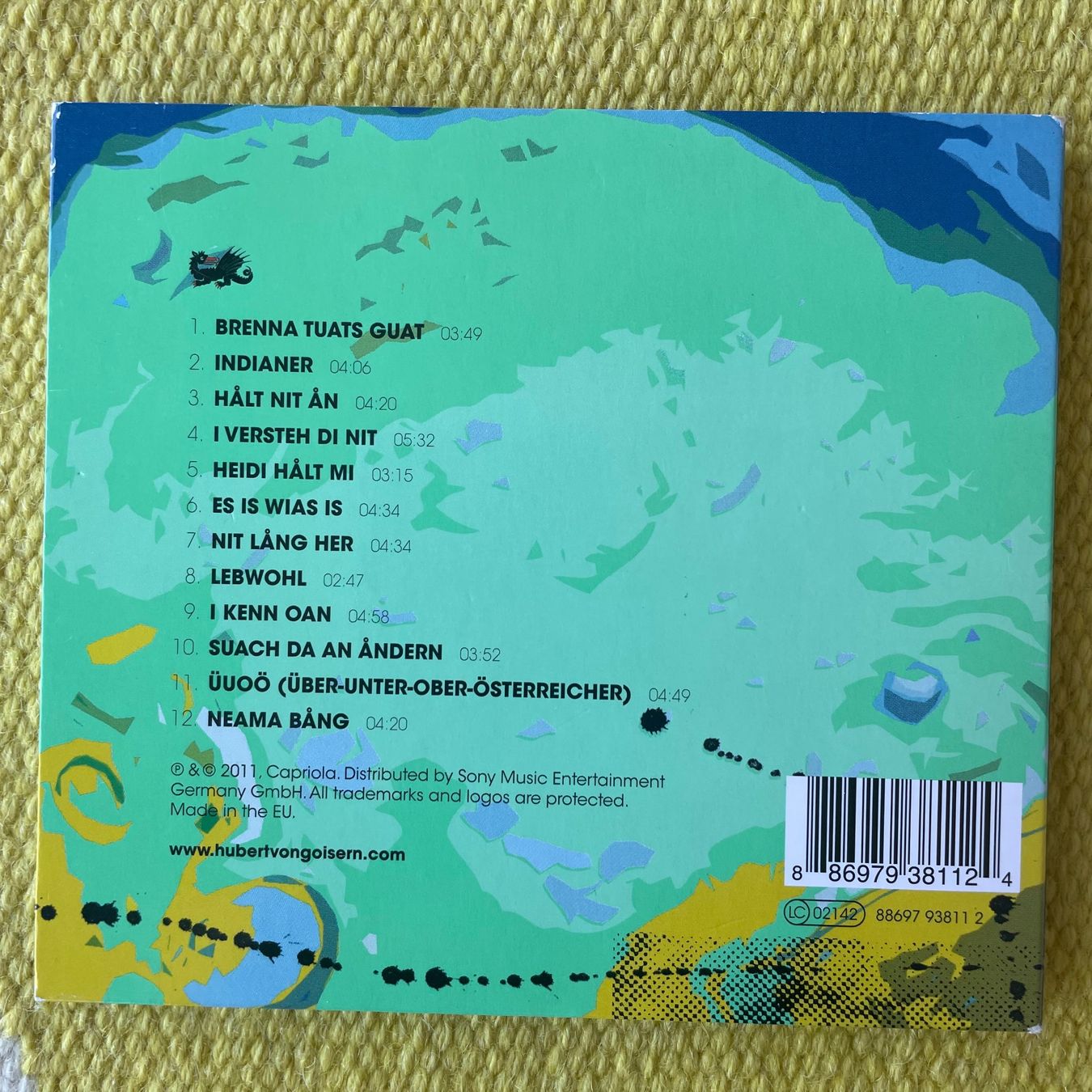 CD: HUBERT VON GOISERN-ENTWEDER UND ODER (DIGIPACK) – Usato da Rorschacherberg venduto da CD-Roli 1