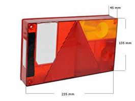 Ersatzglas ASPÖCK Glas Multipoint I 1 Rechts mit RFL