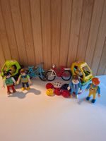 Playmobil Fahrrad-Set mit Anhängern, Helmen & Figuren