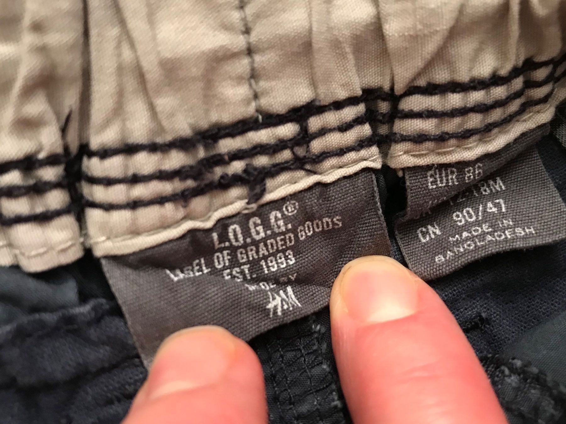 H&M Pantaloni: Leichte Hose Gr.90 LOGG H&M – Usato da Meilen venduto da Exclusive00 2