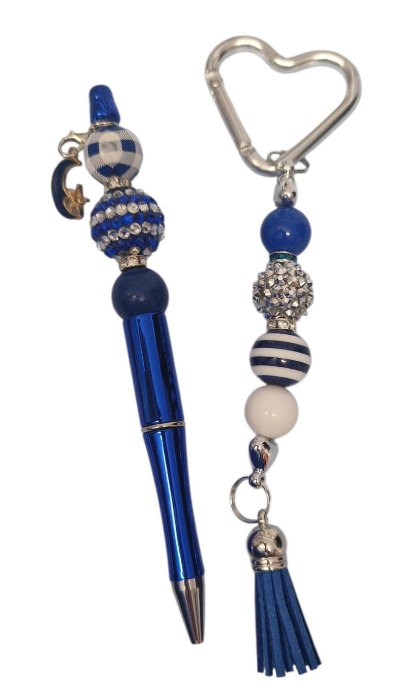 Porte-clés: Set création Porte-Clé + Stylo Neuf UNIQUE – Neuf avec emballage d'origine à St-Imier par goodber
