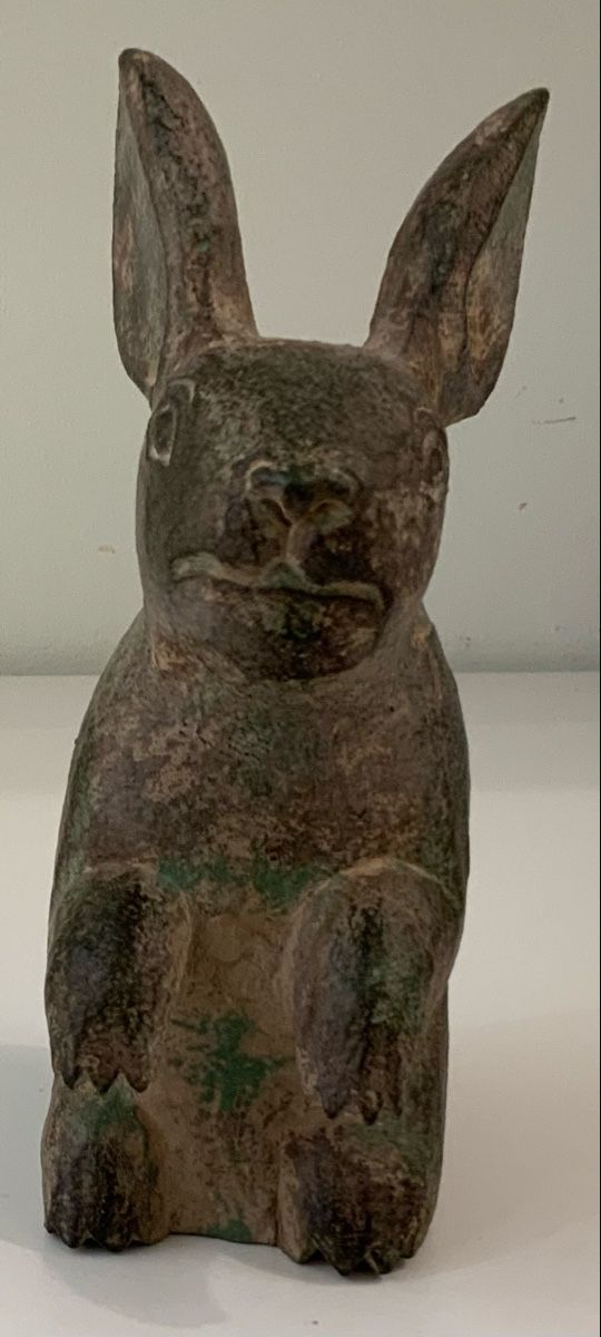 Statuette: Lapin en bois Japon – Usato da rolle venduto da Tontonjulot 1