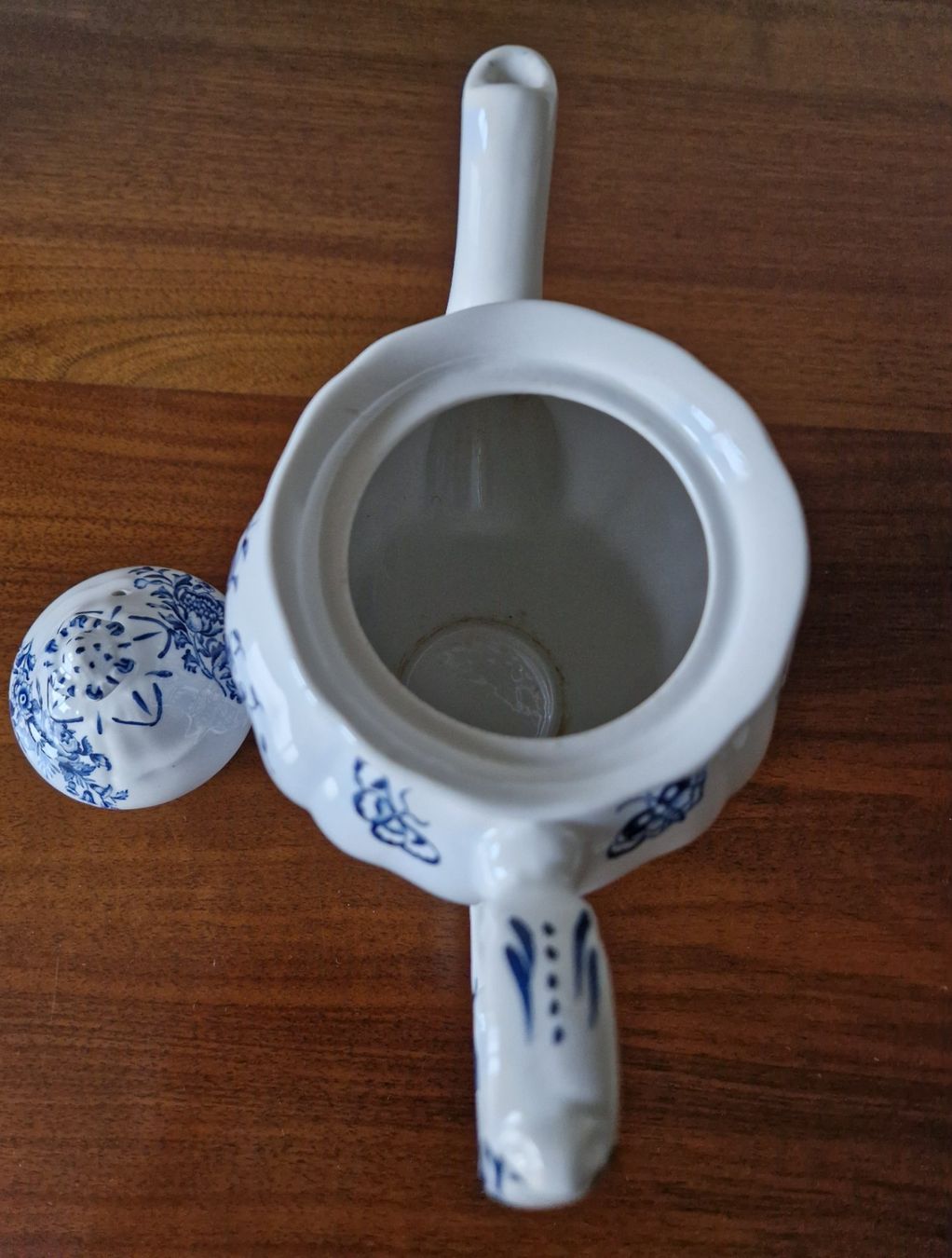 Teekannen: Tee und Kaffeekanne / Peony/ England – Gebraucht aus Bern von Antikbatik 9