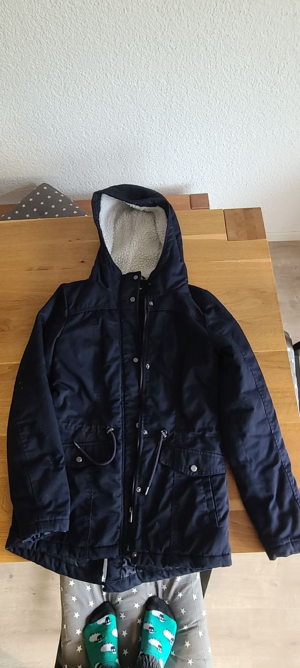 Only Jacken: Winterjacke Damen blau – Gebraucht aus Orvin von Puenktchen01